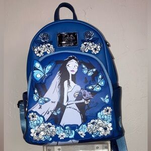 NWOT The Corpse Bride Floral Mini Backpack